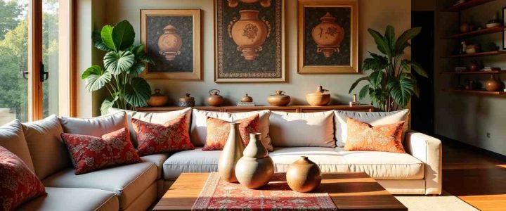 Dans 78% des foyers qui intègrent des pièces artisanales dans leur décoration, les occupants déclarent ressentir une atmosphère plus chaleureuse et personnelle. Ce chiffre révèle une vérité profonde : l'art transforme intérieur bien au-delà de la simple esthétique. Lorsqu'une sculpture en bois brut dialogue avec la lumière d'une fenêtre, lorsqu'une céramique façonnée à la main capte le regard au détour d'un couloir, l'espace domestique cesse d'être un simple lieu fonctionnel pour devenir un écrin d'émotions. Vous cherchez probablement à créer un environnement qui vous ressemble vraiment, loin des catalogues standardisés qui reproduisent les mêmes ambiances à l'infini. L'artisanat d'art offre cette possibilité rare : habiter un intérieur qui raconte votre histoire, vos voyages intérieurs, vos sensibilités. Chaque pièce choisie devient un point d'ancrage visuel, un élément de conversation, un témoin silencieux de votre quête d'authenticité. Cette approche de la décoration ne répond pas aux modes passagères mais s'inscrit dans une démarche durable, consciente, profondément humaine. Nous explorerons comment sélectionner les œuvres qui transformeront réellement votre espace, quels matériaux privilégier selon vos pièces, et comment composer un ensemble harmonieux sans tomber dans l'accumulation désordonnée. Vous découvrirez également les principes d'agencement qui permettent à l'art artisanal de révéler pleinement son potentiel expressif. Pourquoi l'art transforme intérieur avec une force unique Une jarre ancienne posée dans un angle, une tapisserie murale tissée main qui structure un mur blanc, un meuble patiné dont les marques racontent des décennies d'usage : ces objets ne décorent pas, ils habitent. Contrairement aux productions industrielles, les créations artisanales portent en elles la trace du geste humain, cette imperfection calculée qui signe l'authenticité. Vos yeux perçoivent inconsciemment ces variations, ces nuances que seule la main peut produire. Les neurosciences confirment que notre cerveau réagit différemment face à des objets uniques qu'à des productions standardisées. La perception de l'unicité active des zones cérébrales liées à l'émotion et à la mémoire. Voilà pourquoi un intérieur ponctué de pièces artisanales génère un sentiment d'appartenance plus profond : votre cerveau reconnaît la singularité et y projette du sens, de l'histoire, de la valeur affective. Les matériaux vivants au cœur de la transformation Le bois massif évolue avec les saisons, se patine sous vos doigts, révèle ses veines au fil des années. La terre cuite respire, absorbe la lumière du matin différemment de celle du soir. Le verre soufflé capture les reflets dans des bulles d'air aléatoires, jamais identiques d'une pièce à l'autre. Ces matériaux vivants créent une dynamique temporelle dans votre intérieur : votre décoration n'est plus figée mais évolue, vieillit avec vous, se bonifie. Cette dimension temporelle distingue radicalement l'artisanat des objets industriels conçus pour rester identiques jusqu'à l'obsolescence programmée. Un plateau en céramique artisanale développera une patine d'usage qui le rendra plus précieux avec le temps, là où un plateau industriel montrera simplement des signes d'usure. Cette différence fondamentale explique pourquoi l'art transforme intérieur de manière durable : vous investissez dans des objets qui gagnent en caractère plutôt qu'ils n'en perdent. Comment composer un intérieur avec des pièces artisanales La tentation première consiste à accumuler les objets coup de cœur jusqu'à saturer l'espace. Résistez-y fermement. Un intérieur transformé par l'art artisanal repose sur la respiration, sur les vides qui permettent au regard de circuler et à chaque pièce de rayonner pleinement. Privilégiez la règle du point focal : dans chaque pièce, une ou deux créations majeures captent l'attention, tandis que les autres œuvres jouent un rôle de soutien harmonieux. Commencez par identifier les zones de votre intérieur qui appellent naturellement le regard : le mur face à l'entrée, l'espace au-dessus d'un canapé, une alcôve vide, un angle baigné de lumière naturelle. Ces emplacements stratégiques accueilleront vos pièces fortes. Une sculpture verticale magnifiera la hauteur sous plafond, une composition murale horizontale élargira visuellement un espace étroit, une installation au sol ancrera une pièce trop aérienne. L'équilibre des volumes et des textures Associer des textures contrastées crée une richesse visuelle qui captive sans fatiguer. Un tissage brut près d'une céramique émaillée, un métal oxydé contre du bois poli, une vannerie claire sur un fond sombre : ces dialogues de matières génèrent une profondeur que les intérieurs monochromes ne peuvent atteindre. Veillez toutefois à maintenir une cohérence chromatique ou stylistique qui unifie l'ensemble. L'artisanat ne décore pas un intérieur, il lui donne une âme. Chaque pièce unique devient le témoin silencieux d'un savoir-faire transmis, d'un geste répété mille fois jusqu'à la perfection imparfaite qui signe l'humanité de l'objet. Type d'espace Artisanat recommandé Effet recherché Salon lumineux Sculpture en bois brut, céramique monumentale Ancrer l'espace, créer un point focal fort Chambre apaisante Tissage mural, poterie aux tons naturels Adoucir l'atmosphère, favoriser la sérénité Cuisine conviviale Vaisselle artisanale, ustensiles en bois tourné Valoriser les gestes quotidiens, créer du lien Entrée accueillante Console en bois massif, miroir encadré main Donner le ton dès le seuil, affirmer l'identité l'art qui transforme votre intérieur avec élégance artisanale — nte console en bois massif, miroir encadré main Sélectionner les bonnes pièces selon votre mode de vie Votre intérieur doit rester vivable, fonctionnel, adapté à votre quotidien. Une famille avec enfants en bas âge évitera les céramiques fragiles posées à hauteur de jeu, privilégiant plutôt des paniers tressés robustes, des sculptures en bois massif résistantes aux chocs, des textiles artisanaux lavables. À l'inverse, un appartement d'adultes sans enfants peut accueillir des pièces plus délicates, des verres soufflés, des installations suspendues. Interrogez-vous sur vos habitudes réelles avant tout achat. Recevez-vous fréquemment ? Des assiettes artisanales en grès apporteront une touche distinctive à vos tables. Travaillez-vous depuis chez vous ? Un bureau en bois artisanal transformera votre espace professionnel en lieu inspirant. Pratiquez-vous la méditation ? Une sculpture contemplative créera un point d'ancrage visuel pour vos séances. L'art artisanal doit s'intégrer à votre vie, non la contraindre. La question du budget et de l'investissement progressif Les créations artisanales représentent un investissement financier supérieur aux objets industriels, reflet du temps de création, de la qualité des matériaux et de l'expertise requise. Plutôt que d'acheter de nombreuses pièces moyennes, privilégiez l'acquisition progressive d'œuvres significatives. Une sculpture majeure tous les six mois construit un intérieur plus cohérent que dix petits objets achetés impulsivement. Considérez également que ces pièces conservent, voire augmentent leur valeur avec le temps. Un meuble artisanal bien entretenu traverse les générations, là où un meuble industriel finit en déchetterie après quelques années. Cette durabilité justifie économiquement l'investissement initial et s'inscrit dans une démarche écologique responsable. Vous n'achetez pas une décoration temporaire mais des compagnons durables de votre vie domestique. Les erreurs fréquentes qui affaiblissent l'impact artisanal Mélanger trop de styles artisanaux différents crée une confusion visuelle qui dilue l'impact de chaque pièce. Un intérieur qui juxtapose du mobilier scandinave épuré, de la céramique méditerranéenne colorée, des textiles africains graphiques et des sculptures asiatiques minimalistes perd en lisibilité. Choisissez une direction esthétique principale et autorisez-vous quelques incursions contrôlées dans d'autres univers pour créer des points de surprise. Autre écueil courant : négliger l'éclairage des pièces artisanales. Une sculpture magnifique perdue dans l'ombre ne révèle pas son potentiel. Une céramique aux nuances subtiles sous un néon brutal perd sa profondeur. Investissez dans un éclairage adapté : spots orientables, lampes d'appoint, sources lumineuses indirectes qui créent des jeux d'ombres valorisants. La lumière naturelle reste idéale, mais sa variabilité nécessite un complément artificiel pour les soirées. L'importance du contexte architectural Votre architecture existante impose certaines contraintes qu'il serait vain d'ignorer. Un loft industriel aux volumes bruts appelle des pièces artisanales affirmées, aux dimensions généreuses, capables de dialoguer avec l'ampleur des espaces. À l'inverse, un appartement haussmannien aux moulures délicates demande des créations plus raffinées, des échelles mesurées qui respectent l'élégance des proportions classiques. Mesurez précisément vos espaces avant tout achat pour éviter les erreurs d'échelle Photographiez vos pièces sous différents éclairages pour visualiser l'intégration potentielle Privilégiez les matériaux qui résonnent avec votre architecture existante Respectez les lignes directrices de votre intérieur plutôt que de les combattre Créez des contrastes mesurés plutôt que des oppositions frontales L'artisanat comme vecteur d'identité personnelle Votre intérieur raconte qui vous êtes bien plus efficacement que n'importe quel discours. Les pièces artisanales que vous sélectionnez révèlent vos valeurs, vos voyages, vos sensibilités esthétiques, votre rapport au temps et à la matière. Cette dimension narrative distingue radicalement un intérieur artisanal d'un espace décoré selon les tendances du moment. Vous n'imitez pas un style vu dans un magazine mais construisez progressivement un univers qui n'appartient qu'à vous. Cette quête d'authenticité rejoint d'ailleurs une tendance plus large vers l'élégance artisanale, mouvement qui valorise le fait main, le local, le durable face à la standardisation globalisée. Les créateurs artisanaux développent des pièces uniques qui portent leur signature, leur vision, leur technique particulière. En les choisissant, vous établissez un lien direct avec ces créateurs, vous soutenez leur travail, vous participez à la pérennité de savoir-faire parfois millénaires. Illustration : s, vous soutenez leur travail, vous participez à — l'art qui transforme votre intérieur avec élégance artisanale Créer des correspondances avec d'autres formes d'artisanat L'artisanat d'intérieur dialogue naturellement avec d'autres domaines de création manuelle. Les personnes sensibles aux bijoux artisanaux retrouvent souvent dans leur décoration intérieure cette même recherche de pièces uniques, travaillées avec soin, porteuses d'une histoire. Cette cohérence entre ce que vous portez et ce qui vous entoure renforce l'authenticité de votre démarche esthétique globale. Les matériaux se répondent : le métal martelé d'un bijou fait écho à une lampe forgée main, la pierre semi-précieuse d'un pendentif dialogue avec une vasque en marbre brut, le cuir travaillé d'un bracelet trouve son prolongement dans des coussins en cuir tanné végétal. Ces correspondances créent une harmonie subtile qui unifie votre univers personnel bien au-delà de la simple décoration d'intérieur. Entretenir et préserver vos pièces artisanales Les matériaux naturels exigent des soins spécifiques qui prolongent leur beauté et leur durabilité. Le bois massif nécessite un huilage régulier pour nourrir les fibres et prévenir le dessèchement. La céramique non émaillée demande une manipulation délicate et un nettoyage doux sans produits abrasifs. Les textiles artisanaux se lavent à la main ou en cycle délicat, jamais en machine intensive. Ces gestes d'entretien, loin d'être contraignants, créent un rituel qui renforce votre lien avec vos objets. Documentez vos acquisitions : photographiez-les, notez leur provenance, conservez les informations sur l'artisan créateur. Ces archives constituent un patrimoine familial transmissible, elles donnent du contexte et de la valeur à vos pièces. Dans vingt ans, vos enfants apprécieront de connaître l'histoire de cette sculpture qui aura traversé leur enfance, le nom de la céramiste qui l'a façonnée, les circonstances de son acquisition. Transformer votre regard sur l'espace domestique Au-delà des objets eux-mêmes, intégrer l'artisanat dans votre intérieur modifie profondément votre rapport à l'habitat. Vous cessez de considérer votre logement comme un simple contenant fonctionnel pour le percevoir comme un espace d'expression, de ressourcement, de création continue. Chaque nouvelle pièce artisanale devient une occasion de réagencer, de repenser les équilibres, de découvrir de nouvelles harmonies possibles. Cette approche vivante de la décoration s'oppose radicalement à l'idée d'un intérieur "terminé" qu'il suffirait de maintenir en l'état. Votre espace évolue avec vous, accueille vos découvertes, s'enrichit de vos voyages, reflète vos transformations personnelles. L'art artisanal offre cette plasticité rare : des pièces suffisamment fortes pour structurer un espace, suffisamment intemporelles pour traverser les modes, suffisamment versatiles pour s'adapter à différents contextes au fil de vos déménagements et réagencements. Créer des rituels visuels quotidiens Une sculpture placée face à votre réveil devient le premier objet que vous contemplez chaque matin. Une céramique posée sur votre trajet vers la cuisine ponctue vos allers-retours quotidiens. Ces points de rencontre réguliers avec vos pièces artisanales créent des rituels visuels qui structurent votre journée, vous ancrent dans votre espace, vous rappellent vos choix esthétiques et les valeurs qu'ils portent. Ces rituels génèrent une forme de méditation involontaire : votre regard se pose, reconnaît, apprécie, puis continue son chemin. Ces micro-pauses contemplatives, répétées jour après jour, contribuent significativement à votre bien-être domestique. Elles transforment les déplacements fonctionnels en occasions de connexion avec votre environnement, elles ralentissent imperceptiblement le rythme frénétique du quotidien. Votre intérieur comme galerie personnelle évolutive Nous avons exploré comment l'art artisanal transforme radicalement un espace domestique en lieu chargé de sens, d'émotion et d'authenticité. Cette transformation ne relève pas de la simple accumulation décorative mais d'une démarche réfléchie qui place la qualité avant la quantité, la durabilité avant la tendance, l'unicité avant la conformité. Chaque pièce sélectionnée devient un élément constitutif de votre identité spatiale, un témoin de vos choix conscients, un compagnon durable de votre vie quotidienne. Les principes abordés vous permettent désormais d'approcher votre intérieur comme un projet vivant : identifier les emplacements stratégiques, composer des équilibres de matières et de volumes, respecter votre architecture existante tout en y insufflant votre personnalité. Vous savez éviter les écueils courants que sont la saturation visuelle, le mélange incohérent de styles ou le négligement de l'éclairage. Vous comprenez que l'investissement dans l'artisanat dépasse la simple transaction commerciale pour devenir un acte culturel, écologique et profondément personnel. Votre intérieur attend cette transformation progressive qui le fera passer d'un espace fonctionnel à un lieu d'expression authentique. Commencez modestement par une pièce significative, observez comment elle modifie votre perception de l'espace, laissez-la guider vos acquisitions futures. Cette approche patiente construit des intérieurs mémorables, ceux qui restent gravés dans les souvenirs bien après qu'on les ait quittés, ceux qui témoignent d'une vie pleinement habitée.