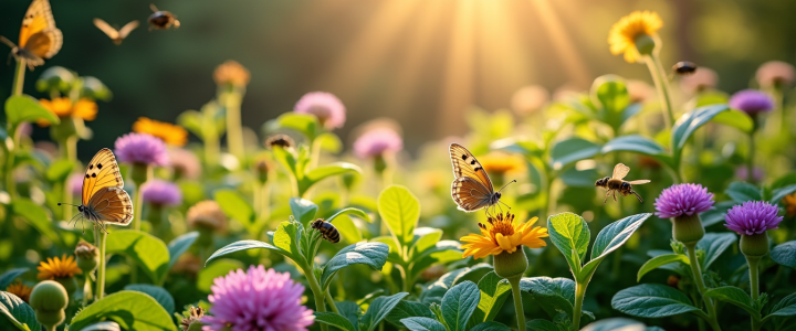 Plantes et insectes : une cohabitation bénéfique au jardin