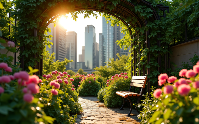 Le secret des jardins en pleine ville