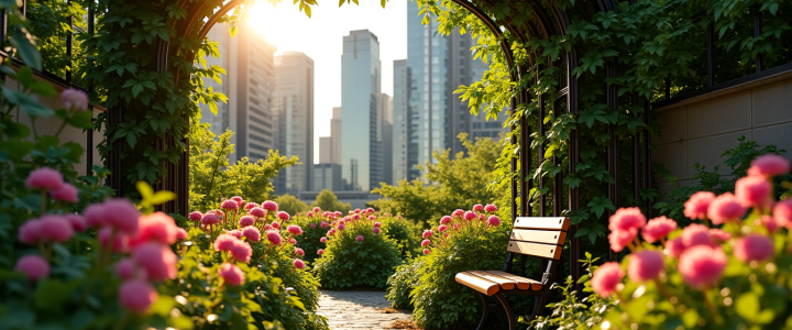 Le secret des jardins en pleine ville